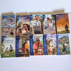 Harlequin Silhouette Special Edition Romance Set Lot 10 Small Cowboy Western